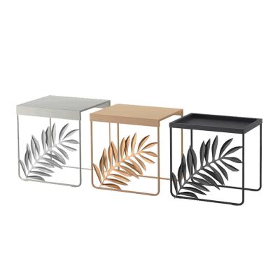 China OTHER Space Saving Custom Modern Luxury Nesting SideTable Set Of 3 Pieces for sale