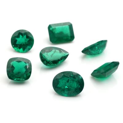 China / Cadermay Lab Developed Hydrothermal Emeralds Stones Loose Oval Cut 2x4mm To 12x16mm Emerald Gemstones For Jewelry Making Wholesale for sale