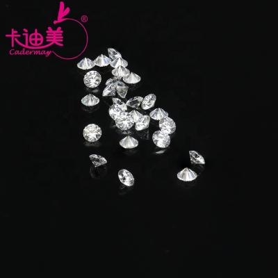 China Jewelry E-F Production 0.7-2.9mm Melee Diamonds VS HPHT CVD Loose Lab Grown Diamonds Round Brilliant Cut Synthetic Diamond for sale