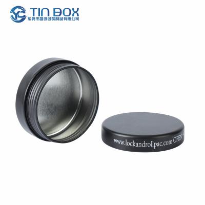 China Heavy Duty Round Tin Metal Containers Sweet Box Mini Metal Cookie Tin Box Custom Made Recyclable Recyclable for sale