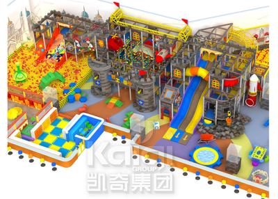 China Anti - Toxic Indoor Inflatable Playground Equipment , Giant Indoor Playhouse With Slide for sale