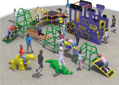 China Kaiqi Custom Playgrounds Olympic Train Series Food Grade For Kindergarten School for sale