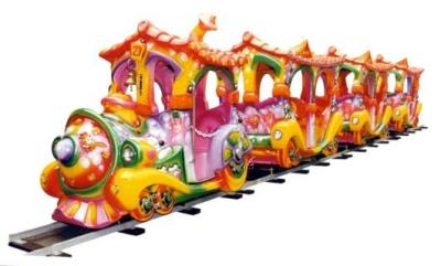 China Kids Electric Amusement Park Facilities / Luxury Amusement Train Rides For Children for sale