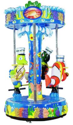 China Small Size KQ60245E Amusement Park Facilities Ocean World Series With 3 Fly Chair for sale