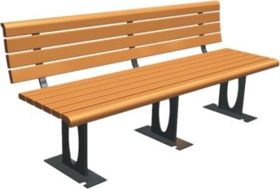 China Commercial Outdoor Site Amenities For Public Park , Custom Park Benches Various Type for sale