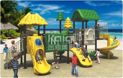 China Eco - Friendly Play Gym Outdoor Playground Equipment Anti - Crack 3 Years Warranty for sale