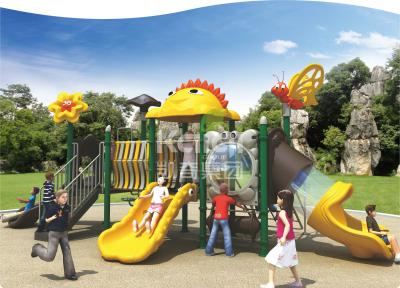 China Dreamy Series Outdoor Playground Equipment With Slide Kids Toys KQ60059A for sale