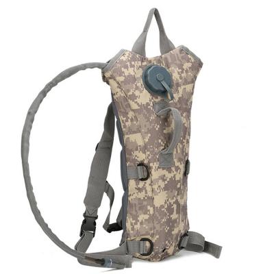 China Hunting Waterproof Camouflage Hydration Backpack Bag Army Sports Mount Water Bag Include 2.5Lfor Outdoor Multifunctional Army Fans for sale