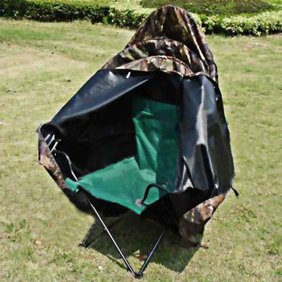 China Camouflage Game/Field Hunting Tents Chairs Camouflage Hunting Chair Blind Hunting Tent Chair For One Man Backpack Bag for sale