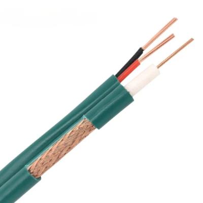 China Factory Price KX7 Coaxial Cable For CCTV Camera 75ohm 2C Power Since CCA Conductor PVC Jacket Bare Copper CATV DBS SMK-KX7 OEM for sale