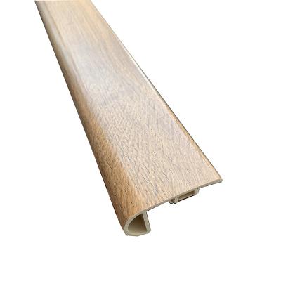 China ECO FRIENDLY Overlap Stair Nosing For Laminate Flooring Stair Nose T Mount for sale