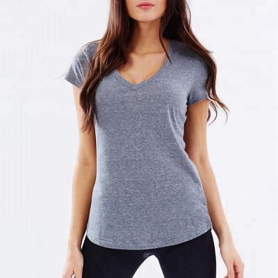 China Casual Premium Women's Casual Fitness Women's Custom Simple Casual Printing Sport Print T Shirts Anti-Pilling T-Shirts for sale