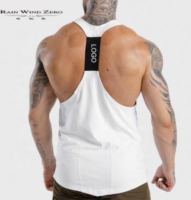 China Custom Free Sample High Quality Mens Anti Shrink Tank Top Gym Clothing Top Tank Top for sale