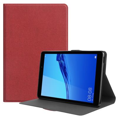 China Protect 2020 hot sale for huawei matepad T8 tpu leather cover for matepad T8 red for sale