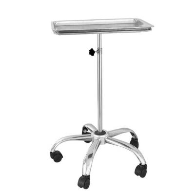 China BD Height Stainless Steel Adjustable Base Surgical Instrument Trolley Medical Surgical Tables Special Designed Mobile Workbench for sale