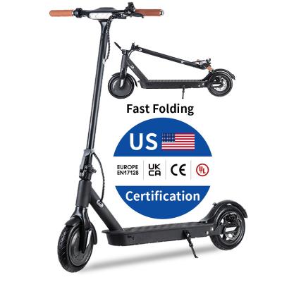 China Battery unisex foldable scooter 36V black 350w motor folding electric scooter citycoco charging adult electric scooters for sale for sale