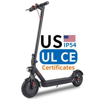 China Cheap New Unisex City Ride Electric Scooter For Adults 350W Front LED Mobility Scooter Rear Suspension Electric Scooter Foldable for sale