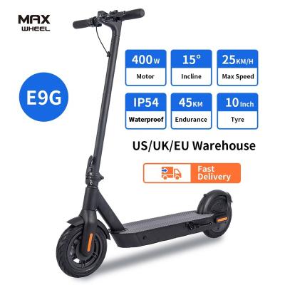 China 2022 E9G Unisex Scooter For Adults 2 Wheel 500w Mobility Scooter Folding Electric Scooter Street Legal for sale