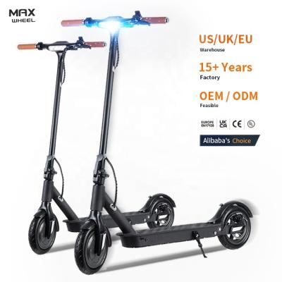 China EU warehouse unisex electric scooter china 15years 350w 36v adult e-scooter factory dropshipping for sale