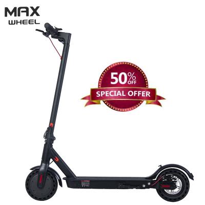 China EU Warehouse Unisex Maxwheel Mini Pro Adult Foldable Electric Scooters for sale