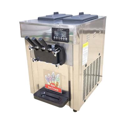 China Snack Factory Factory Direct Sales Gelato Soft Serve Ice Cream Machine For Sale for sale