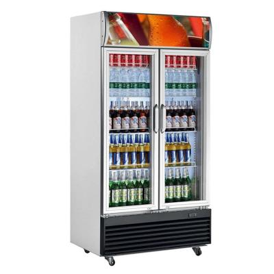 China Single-Temperature Refrigeration Equipment Glass Door Refrigerator For Cola for sale