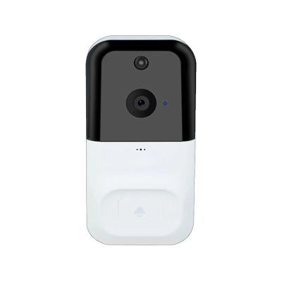 China No Wiring Required MUDA Video Wireless Doorbell Camera Peehole Doorbell with 166 Degree Ultra-Wide-Angle Camera for sale