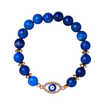 China TRENDY Limited Fashion Blue Jewelry Bracelets Beaded Gift for sale