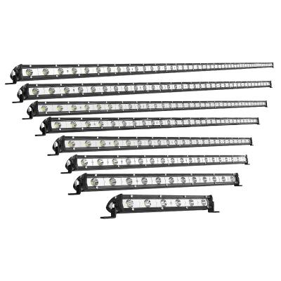 China Multi-specification Aluminum Wholesale Multi-specification Special Single Row 6-48LED Factory Housing LIGHTOW Factory Housing LIGHTOW Guide Car LED Optic Offroad Light for sale