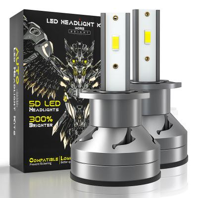 China LIGHTOWL H3 60W 12000LM Car Headlight H4 H7 H1 LED H8 H9 H11 4300K ​​5000K 6500K 8000K 25000K Aluminum Fog Light 12V LED Bulb for sale