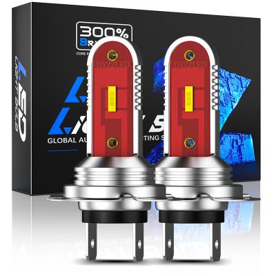 China Aluminum+PC LIGHTOWL 2Pcs H7 Led Fog Lamp Bulb HB4 9006 HB3 9005 1860SMD 6000K White Car LED Driving Light 12V 24V for sale