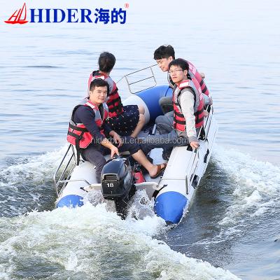 China Sport Boat Hider PVC Motor Inflatable Rescue Boat For Sale for sale