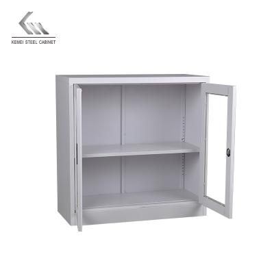 China (Other) Low Height Storage Adjustable Swing Door Cabinet Metal Locker Steel Half Closet for sale