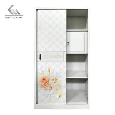 China Nordic Adjustable Wardrobe Cabinet Hotel Wardrobe Metal Style Luxury Bedroom (Other) Wardrobe for sale