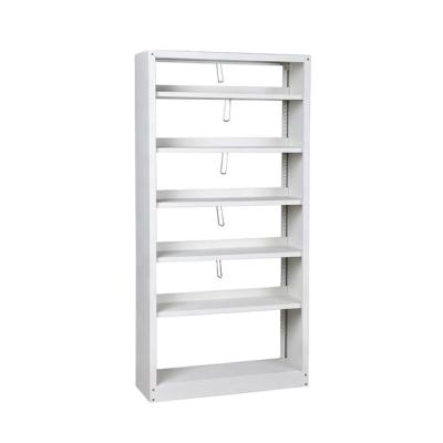 China Modern Commercial Hot Selling 6 Shleves Book Storage Shelf Bookshelf Steel Rack for sale