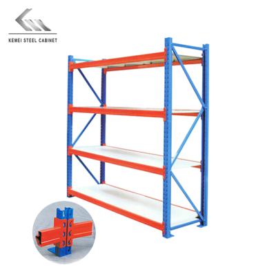 China 4 Sided Steel Supermarket Display Stand Storage Shelf Rack for sale