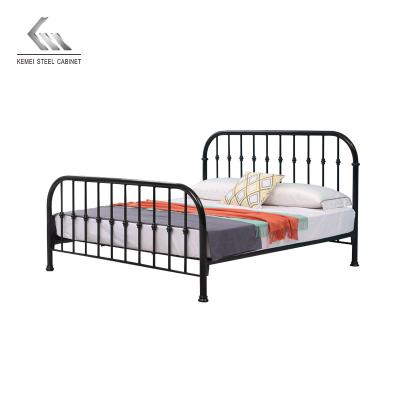 China Modern Heavy Duty Steel Metal Double Queen Bunk Bed for sale