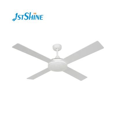 China 1stshine high quality light free electric fan 52 inch remote control modern wood ceiling fan with light for sale