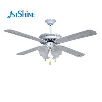 China With Antique 1stshine Light White Light Classic 100% Copper Motor 52inch Decorative Ceiling Fan for sale