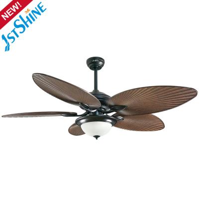 China With light high quality remote control classic 1stshine style electric ceiling fan with lamp for sale for sale