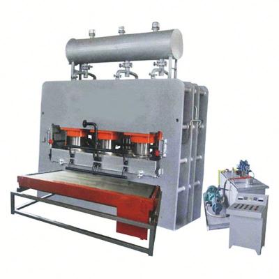 China Building Material Stores 15 Layers 1220*2440mm MDF 18mm Wood Plywood Production Line Hot Press Machine for sale