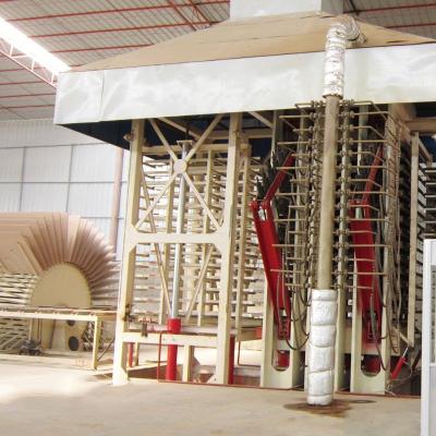 China Wood Panel Production 10000cbm 1250x2500mm Chip Board 1830x3660mm 500m3/Day Particleboard Production Line For Sale for sale