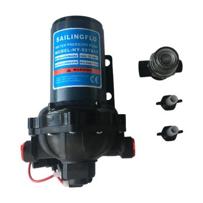 China Food and Beverage Industry 12v DC Pump Diaphragm 60psi Marine High Pressure Water for sale