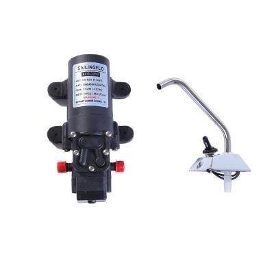 China SAILINGFLO 4.3Lpm 12V Electric Faucets Water Pump For Camper Trailer With Faucets for sale