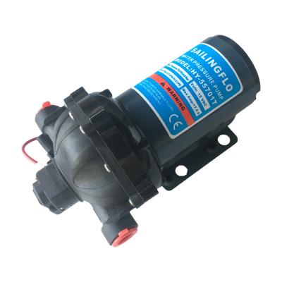 China Food and Beverage Industry 12V DC 70psi Electric Marine Jet Water Pump Small RV Diaphragm Farm Car Wash Pumps for Yacht for sale