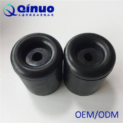 China Shanghai Qinuo Manufacture 30*34mm Red Silicone Molded Rubber Door Stop for sale