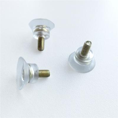 China Qnsc-s15/m4-8mm Small Size Screw Door Suction Cup With Nut for sale