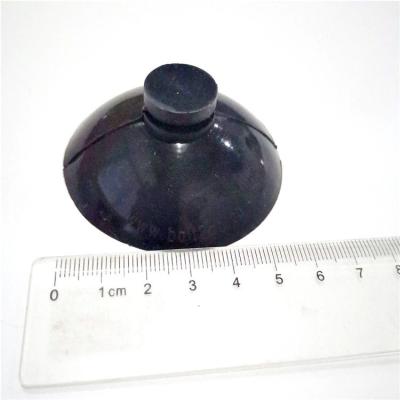 China Black Silicone Rubber Custom Suction Cups 60mm OEM/ODM for sale