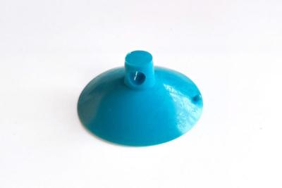 China 40mm Hole Custom Suction Cups Blue Color OEM/ODM Service for sale