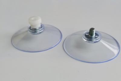 China SHQN directly supplier for amazon store 52mm Diameter 6mm length M5 Screw Suction cups for sale